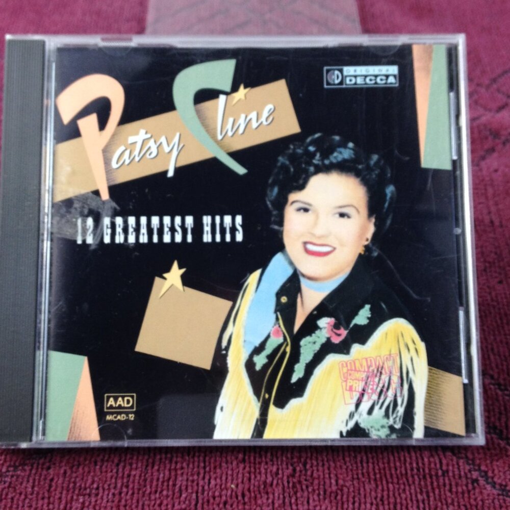 Patsy Cline 12 Greatest Hits - 1988 - CD - Used